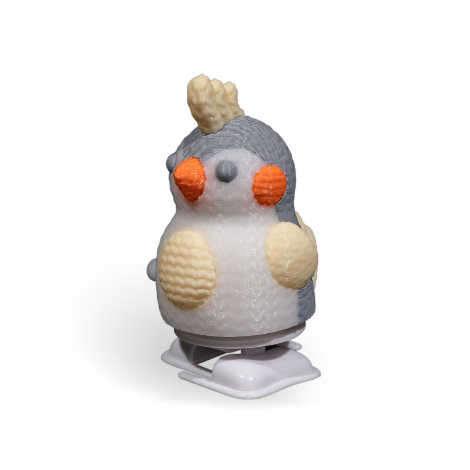 Crochet Cockatiel Toy