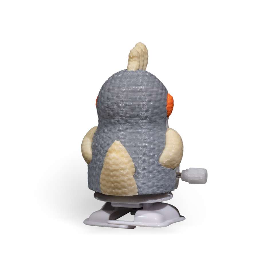 Crochet Cockatiel Toy